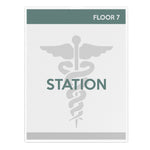 Deflect-O Superior Image Document Holder, 8.5" x 11", Wall Mounted, Clear Plastic (DEF588601)