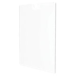 Deflect-O Superior Image Document Holder, 8.5" x 11", Wall Mounted, Clear Plastic (DEF588601)
