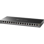TP-LINK TL-SG116E 16-Port Unmanaged 10/100/1000Base-T Gigabit Ethernet Desktop Wall Mountable Switch