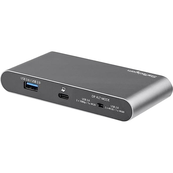 StarTech.com USB C Multiport Adapter, Dual 4K Monitor, Windows, USB-C to Dual 4K HDMI Adapter, 2x USB-A Ports, 100W PD 3.0