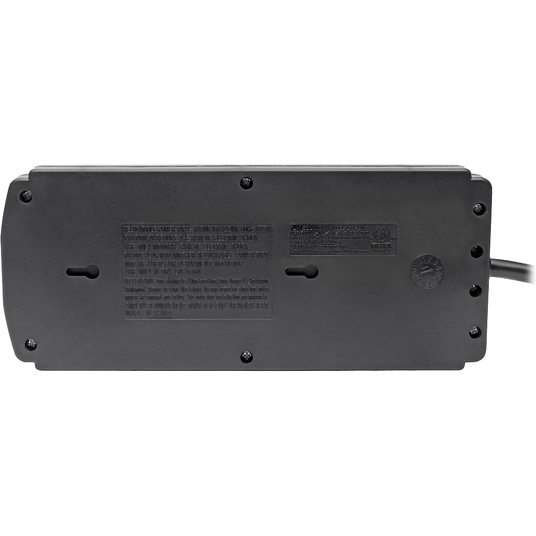 Tripp Lite TLP88USBB 8-Outlet Surge Suppressor/Protector
