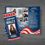 Tri-fold Brochures, 11" x 8-1/2", Qty 500