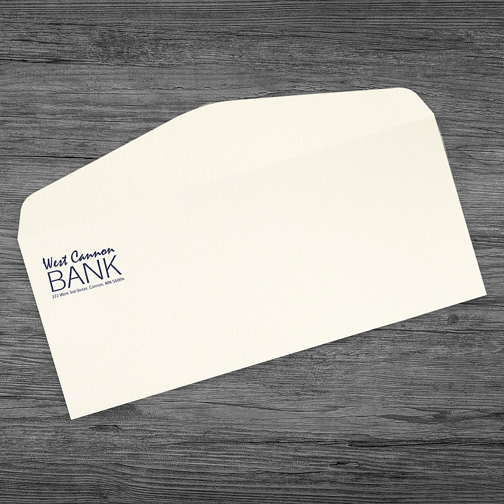 Traditional #10 1-Color Envelopes, Premium Paper
