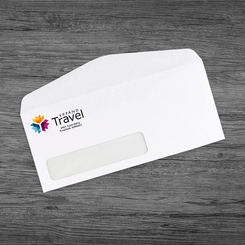 #9 Window Envelope, Full Color, Qty 1000