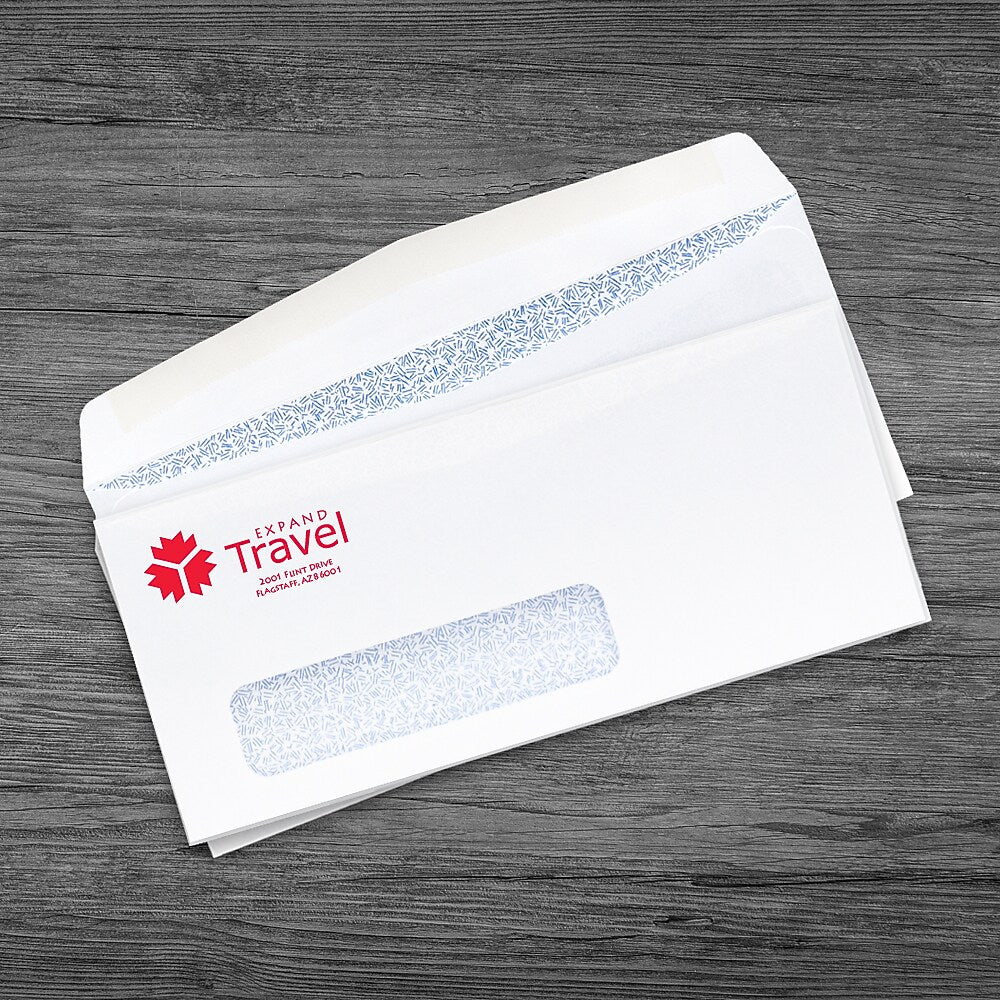 #9 Window Security Envelope, 1 Color, Qty 500