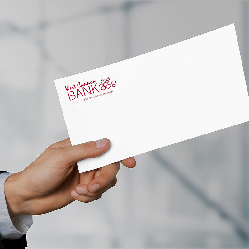 #10 Security Envelope, 1-Color, Qty 500