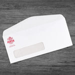 #10 Standard Window Envelope, 1 Color, Qty 250