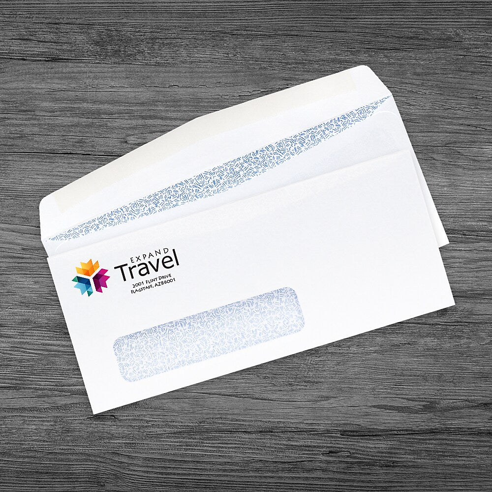 #9 Window Security Envelope, Full Color, Qty 1000