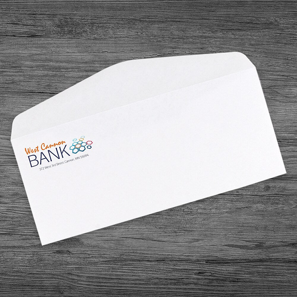 #10 Stationery Envelope, Full Color, Standard Stock, 1000
