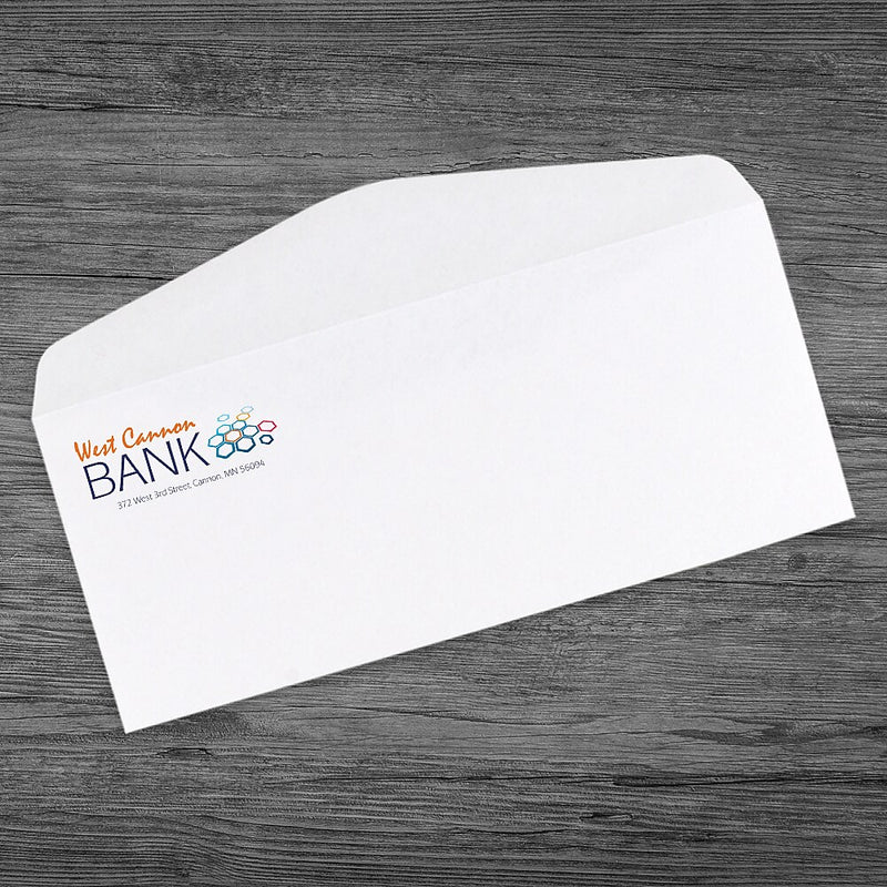 #10 Stationery Envelope, Full Color, Standard Stock, 1000