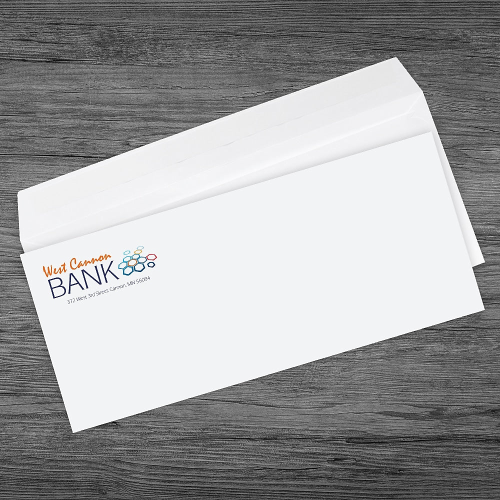 #10 Peel and Seal Standard Envelope, Full Color, Qty 500