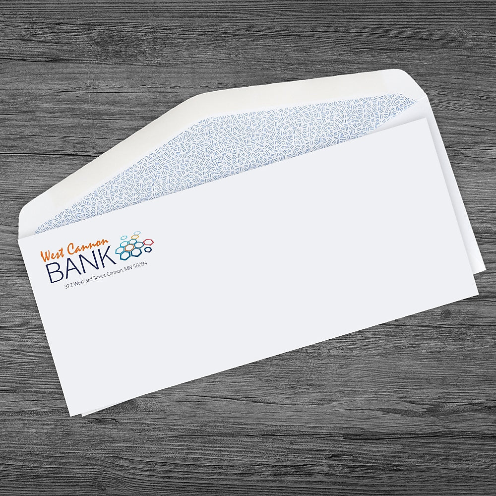 #10 Security Envelope, Full Color Qty 500