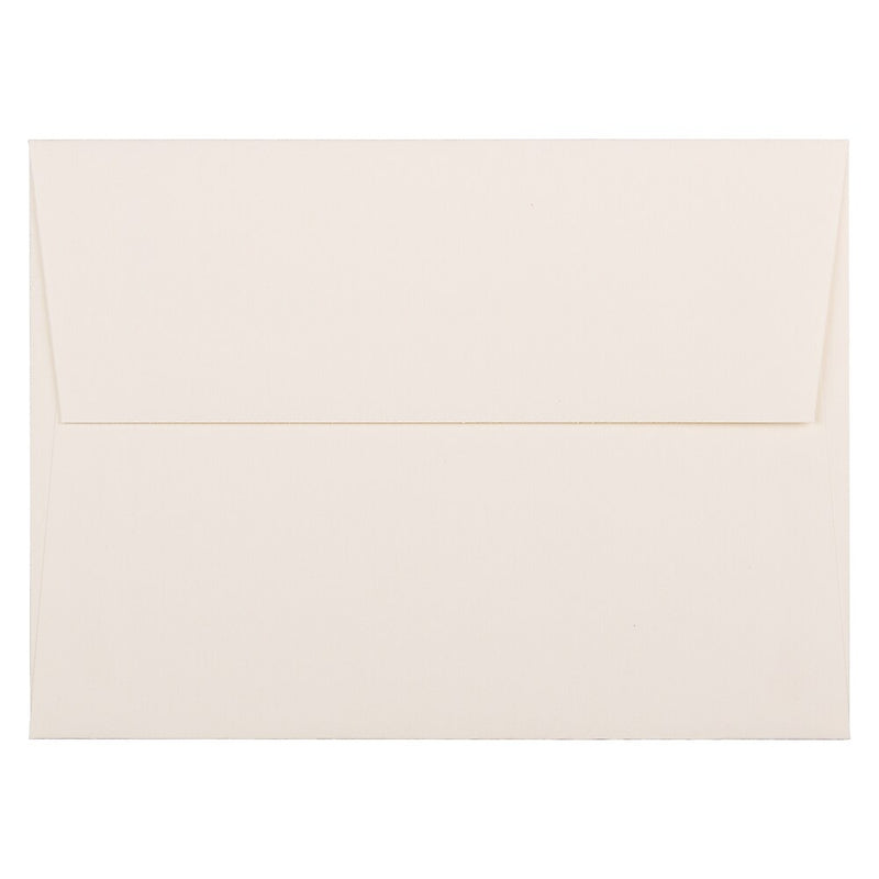 JAM Paper A6 Strathmore Invitation Envelopes, 4.75 x 6.5, Natural White Wove, Bulk 1000/Carton (30243B)