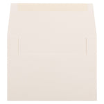JAM Paper A6 Strathmore Invitation Envelopes, 4.75 x 6.5, Natural White Wove, Bulk 1000/Carton (30243B)