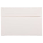 JAM Paper A8 Strathmore Invitation Envelopes, 5.5 x 8.125, Bright White Linen, 25/Pack (40934)