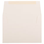 JAM Paper A7 Strathmore Invitation Envelopes, 5.25 x 7.25, Natural White Wove, Bulk 1000/Carton (44507B)