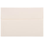 JAM Paper A8 Strathmore Invitation Envelopes, 5.5 x 8.125, Natural White Laid, 25/Pack (75134)