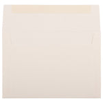 JAM Paper A8 Strathmore Invitation Envelopes, 5.5 x 8.125, Natural White Laid, 25/Pack (75134)