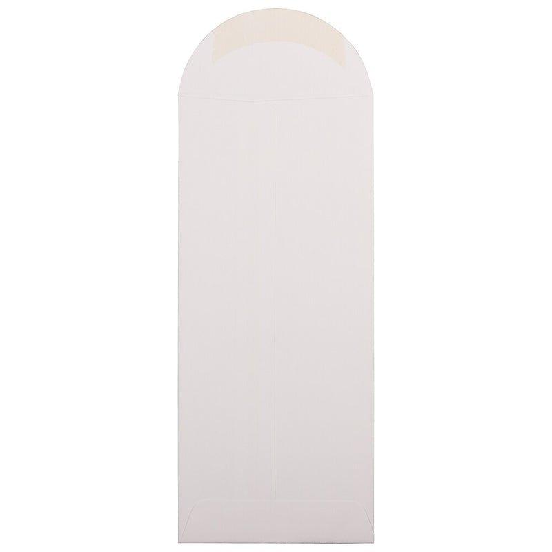 JAM Paper #11 Policy Business Strathmore Envelopes, 4.5 x 10.375, Bright White Wove, 25/Pack (191251)