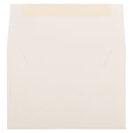 JAM Paper 4Bar A1 Strathmore Invitation Envelopes, 3.625 x 5.125, Natural White Wove, Bulk 1000/Carton (194891B)