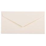 JAM Paper Monarch Strathmore Invitation Envelopes, 3.875 x 7.5, Natural White Wove, 25/Pack (3197090)