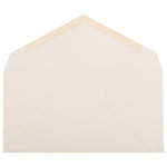 JAM Paper Monarch Strathmore Invitation Envelopes, 3.875 x 7.5, Natural White Wove, 25/Pack (3197090)