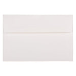 JAM Paper A9 Strathmore Invitation Envelopes, 5.75 x 8.75, Bright White Wove, 25/Pack (31911140)