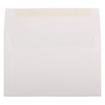 JAM Paper A9 Strathmore Invitation Envelopes, 5.75 x 8.75, Bright White Wove, 25/Pack (31911140)