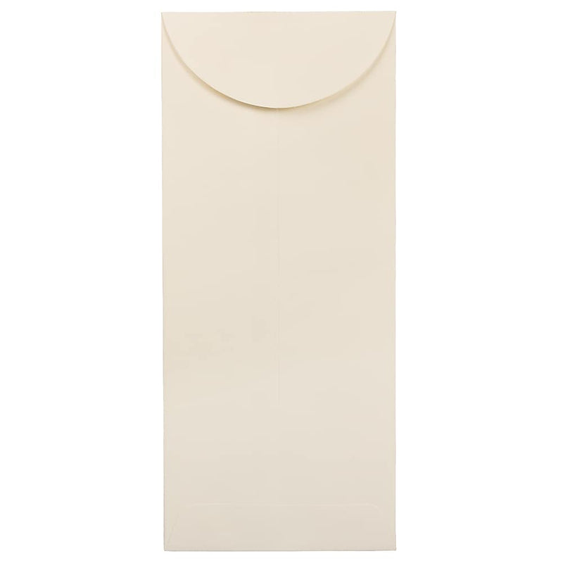 JAM Paper #12 Policy Business Strathmore Envelopes, 4.75 x 11, Natural White Wove, 25/Pack (900894427)
