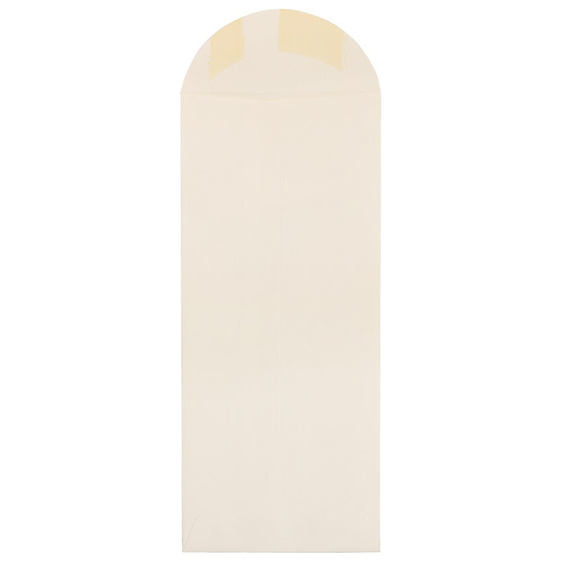 JAM Paper #12 Policy Business Strathmore Envelopes, 4.75 x 11, Natural White Wove, Bulk 1000/Carton (900894427B)
