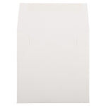 JAM Paper 6 x 6 Square Strathmore Invitation Envelopes, Bright White Wove, 25/Pack (900958831)