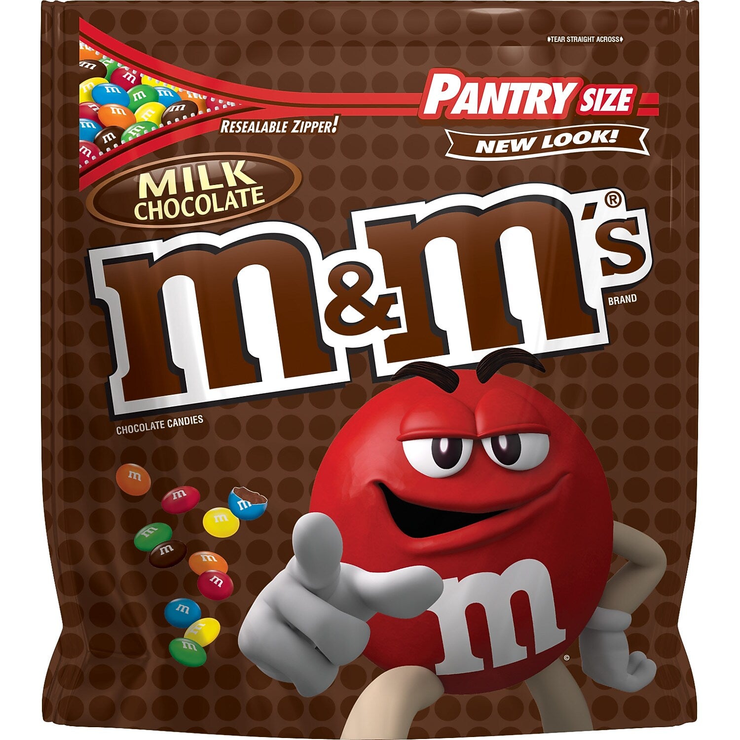 M&M'S Milk Chocolate Candy, 56 oz Resealable Bag (209-00059)