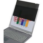 AbilityOne SKILCRAFT Widescreen Privacy Filter Black, For 23.8"LCD Notebook, Monitor