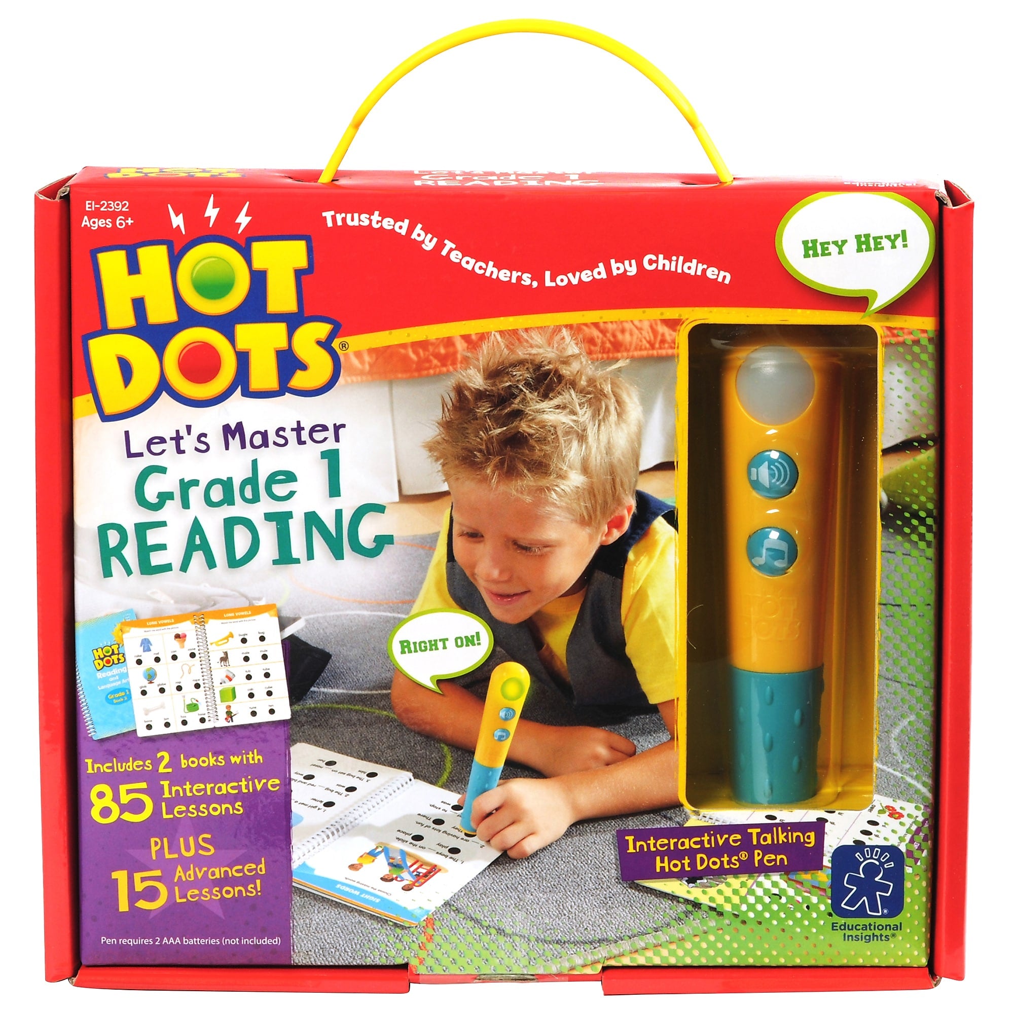 Educational Insights Hot Dots Let's Master 1st Grade Reading, 3/Set (2392)