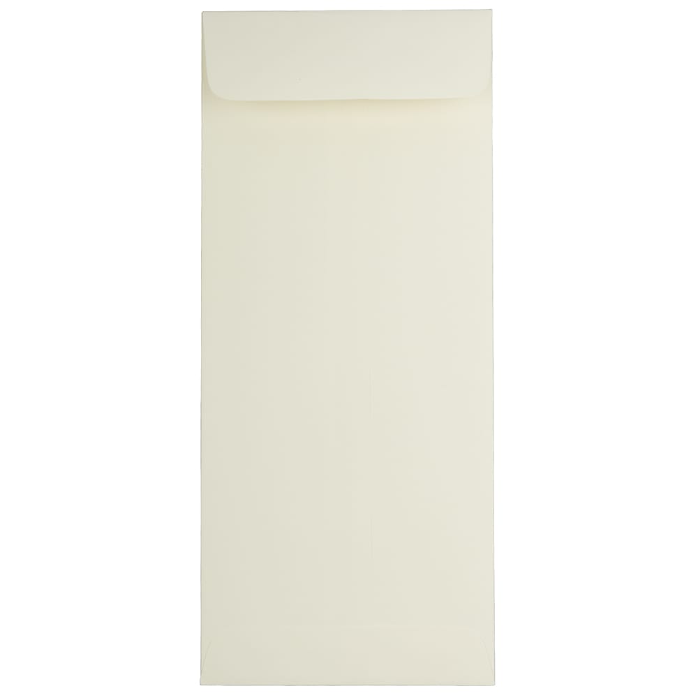 JAM Paper #14 Policy Business Strathmore Envelopes, 5 x 11.5, Natural White Wove, 25/Pack (191255)