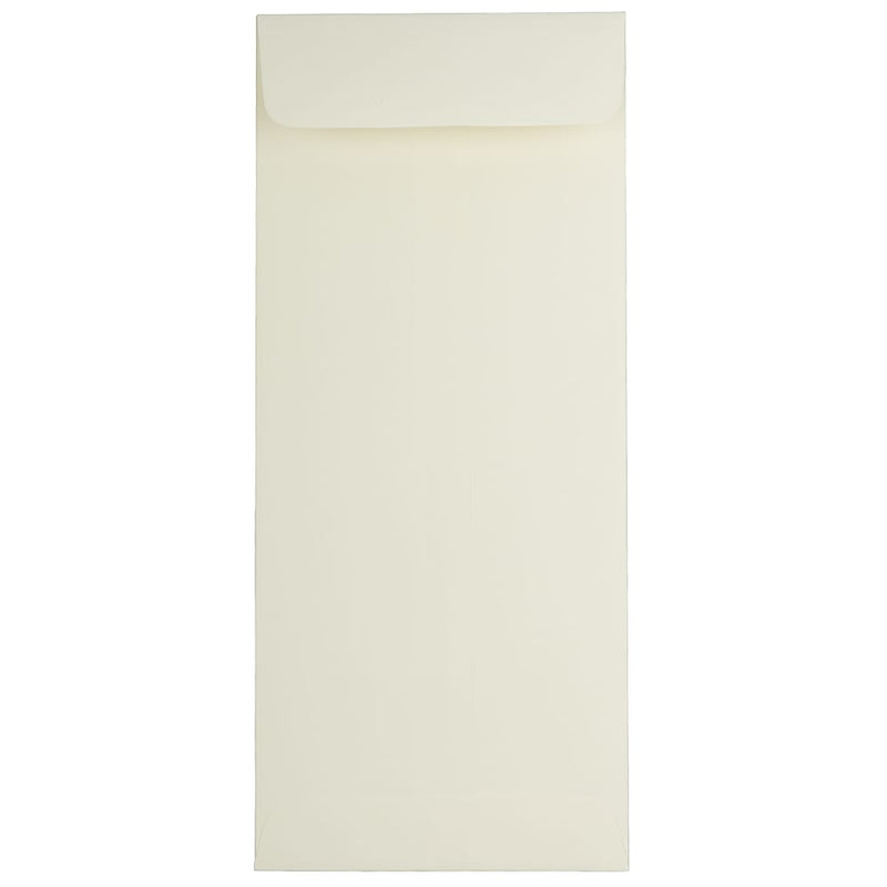 JAM Paper #14 Policy Business Strathmore Envelopes, 5 x 11.5, Natural White Wove, 25/Pack (191255)