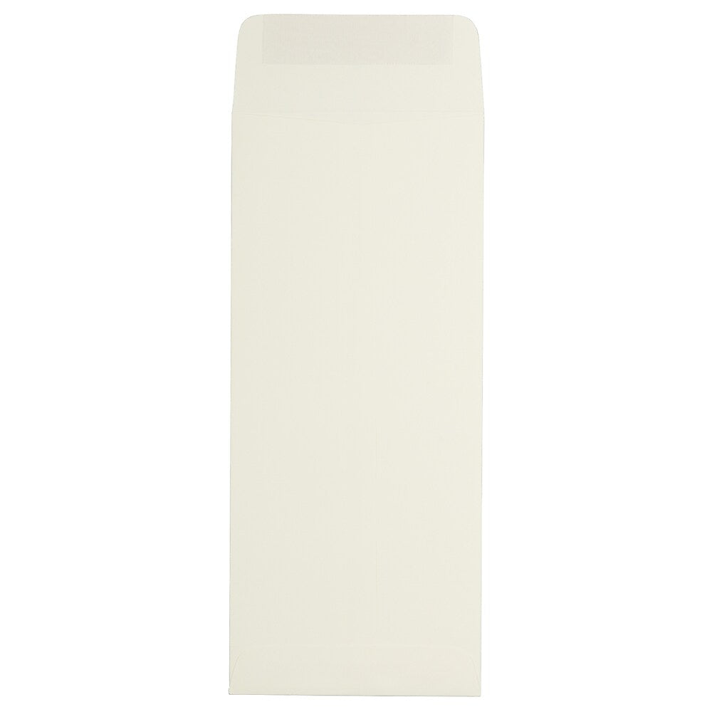 JAM Paper #14 Policy Business Strathmore Envelopes, 5 x 11.5, Natural White Wove, 25/Pack (191255)
