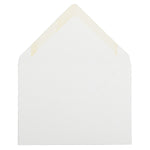 JAM Paper A7 Strathmore Kraft Invitation Envelopes with Euro Flap, 5.25 x 7.25, Bright White Wove, 25/Pack (1921392)