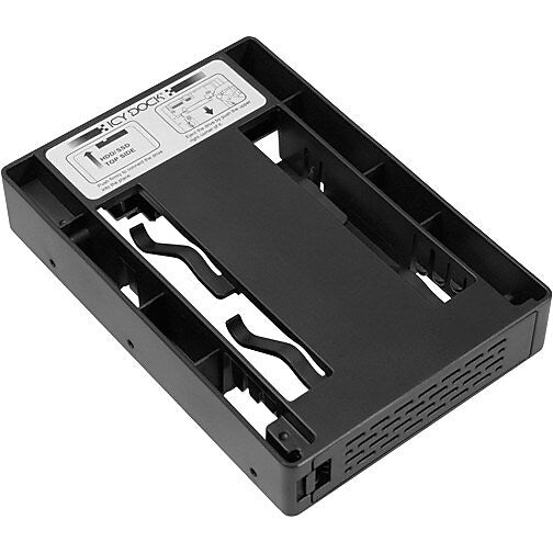 Icy Dock EZConvert Lite MB882SP-1S-3B Drive Bay Adapter Internal, Black