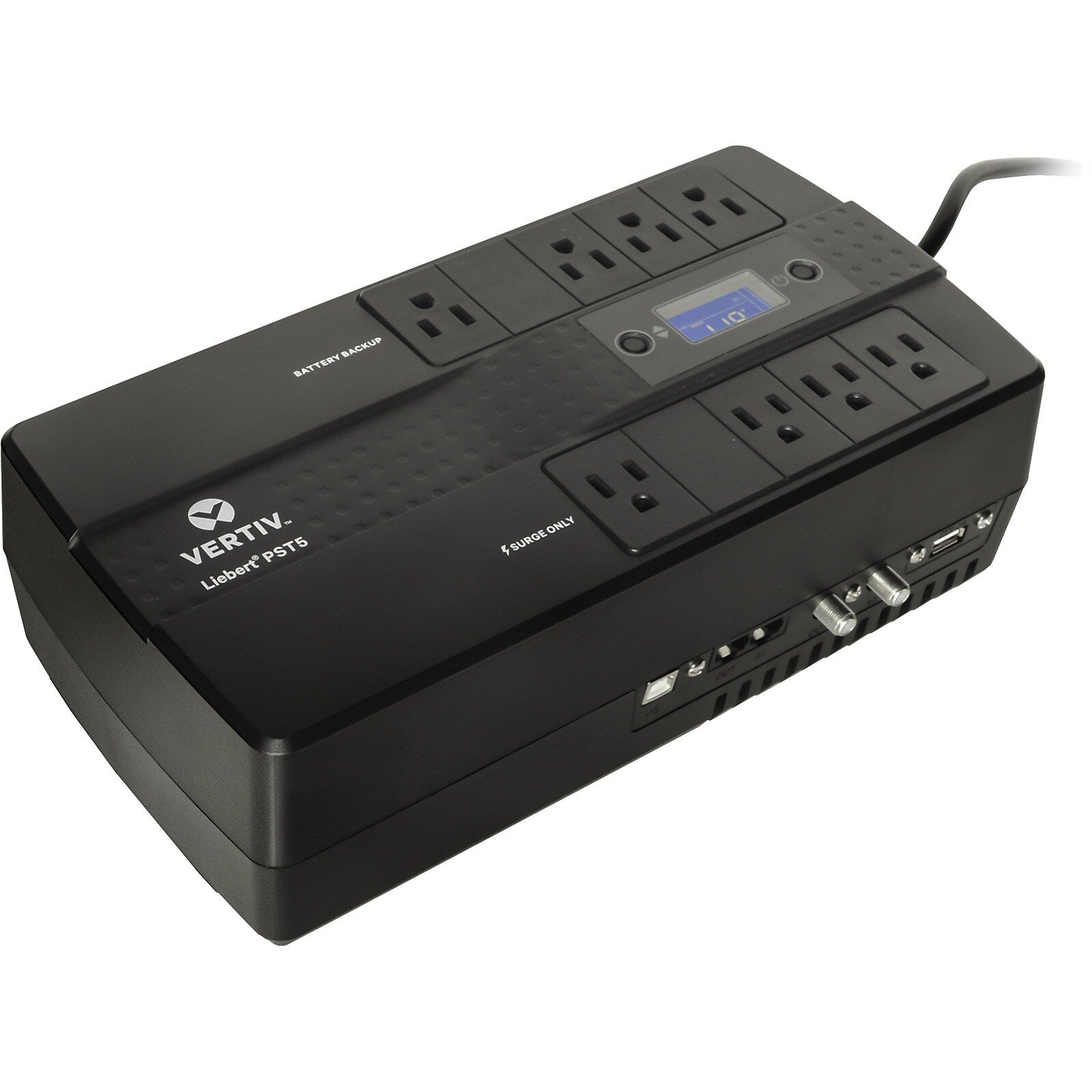 Liebert PST5 660VA UPS, 8-Outlets (PST5-660MT120)