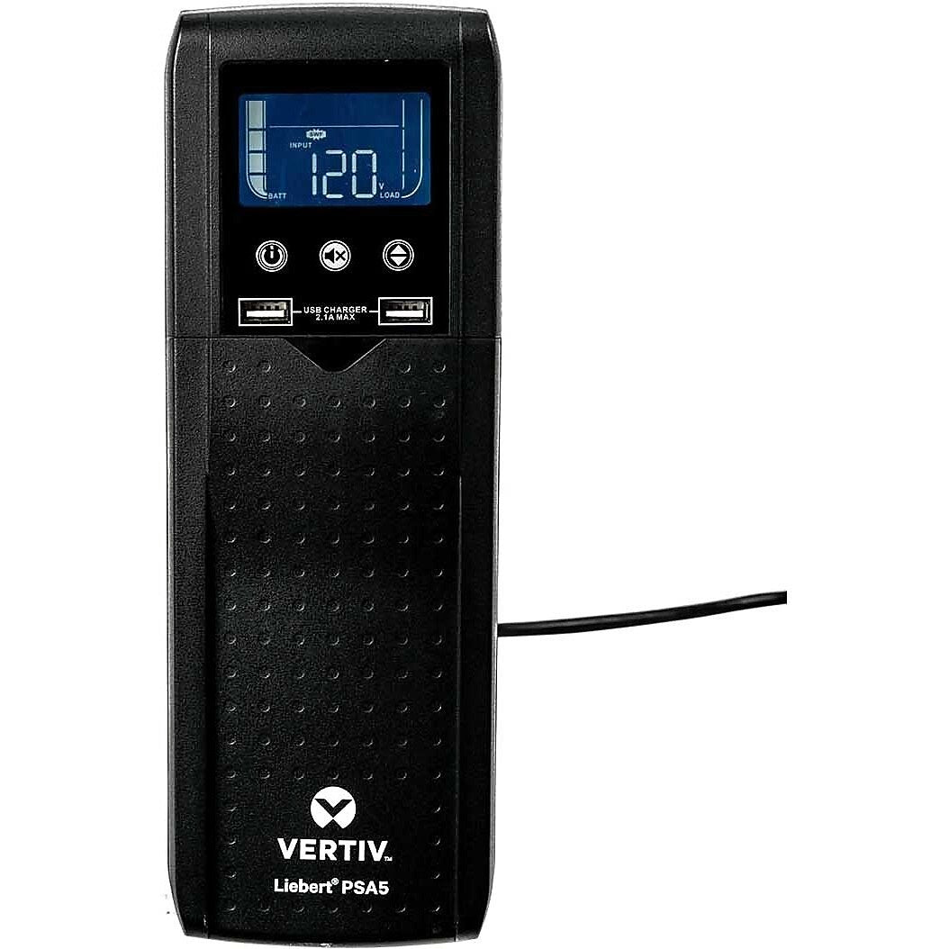 Liebert PSA5 700VA UPS, 10-Outlets (PSA5-700MT120)