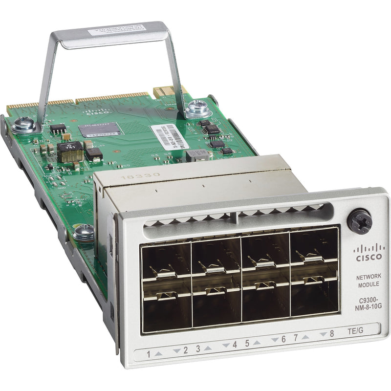 Cisco Catalyst 9300 10GBase-X 10 Gigabit Ethernet Network Module (C9300-NM-8X)