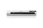 Epson DS-80W USB/Wireless Portable Document Scanner, White (B11B253202)