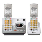 AT&T EL52203 DECT 6.0 2-Handset Cordless Telephone, Silver (EL52203)