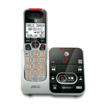AT&T CRL32102 DECT 6.0 Cordless Telephone, Silver/Black (CRL32102)