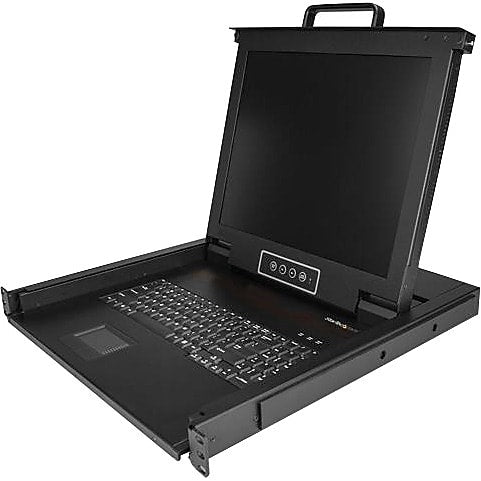 StarTech 17" LCD Rack Console Monitor, Black (RKCONS1701)
