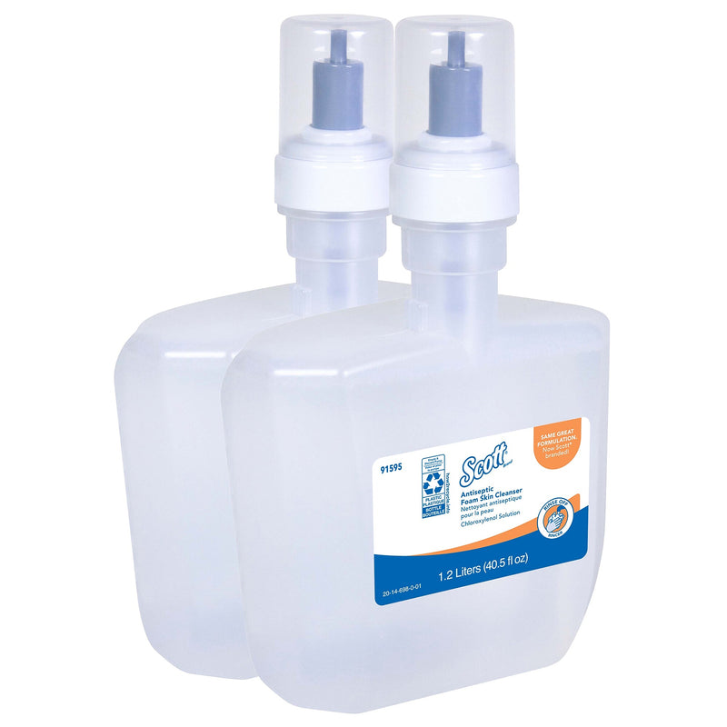 Kimberly-Clark E-2 Antiseptic Foaming Hand Soap, 1200 mL Refill (91595)