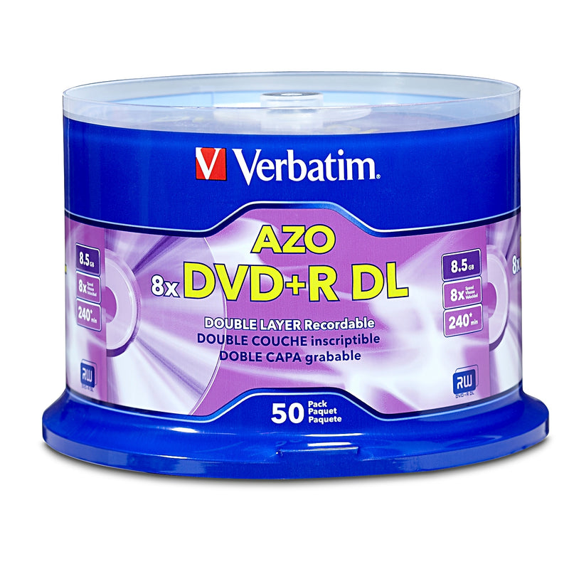 Verbatim 97000 8x DVD+R DL., 50/Pack