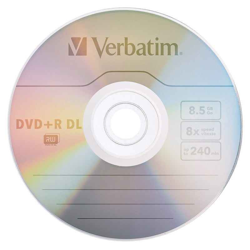 Verbatim 97000 8x DVD+R DL., 50/Pack