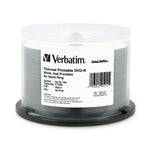 Verbatim DataLifePlus 95211 16x DVD-R, White Thermal Printable